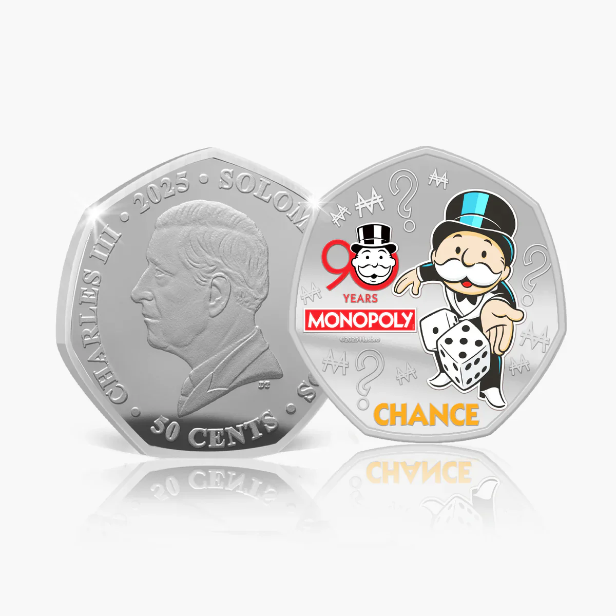 Monopoly 90th Anniversary 2025 - Silver Plated Coin Pack - Image 8