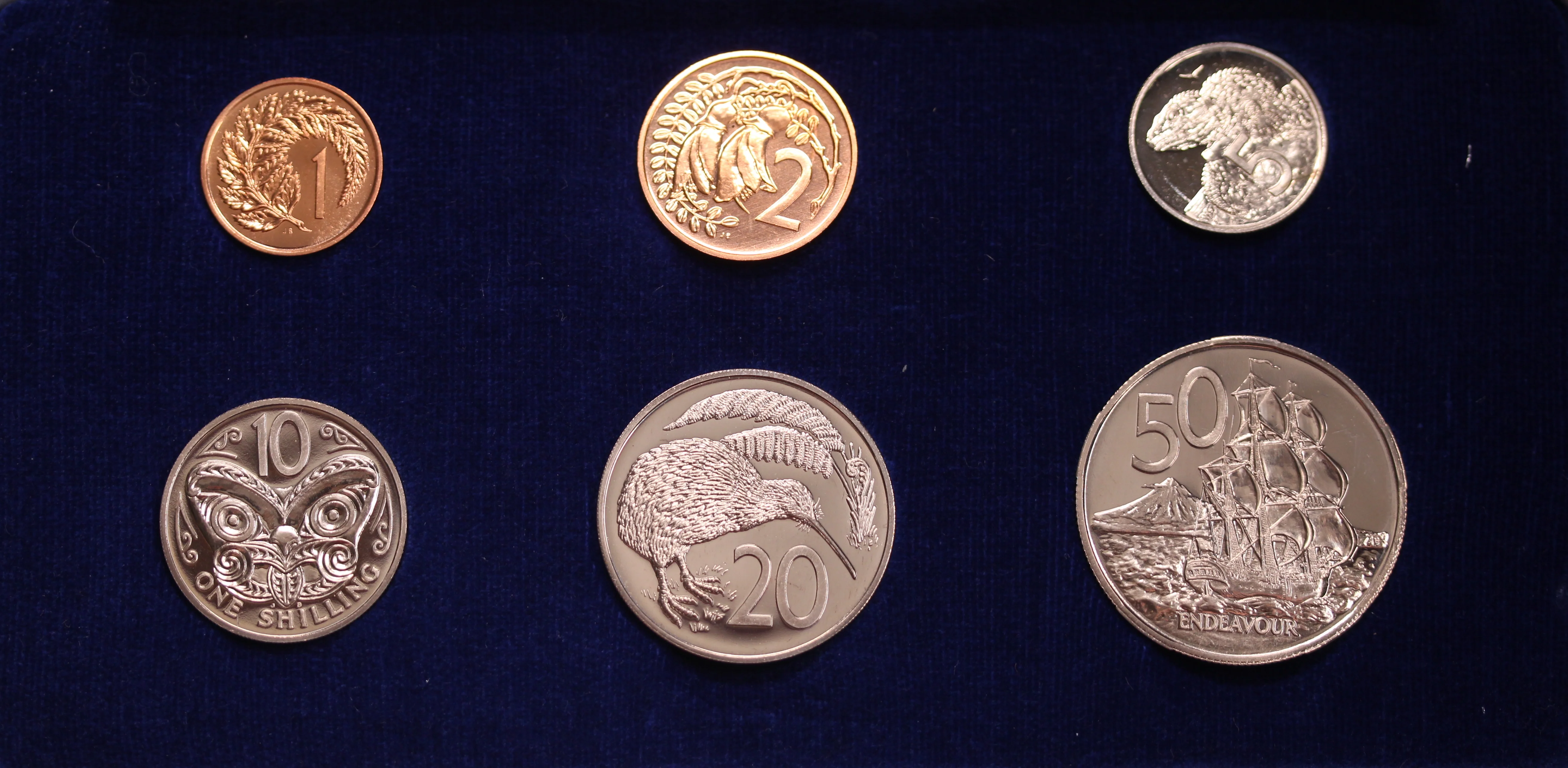 New Zealand 1968 Proof Set