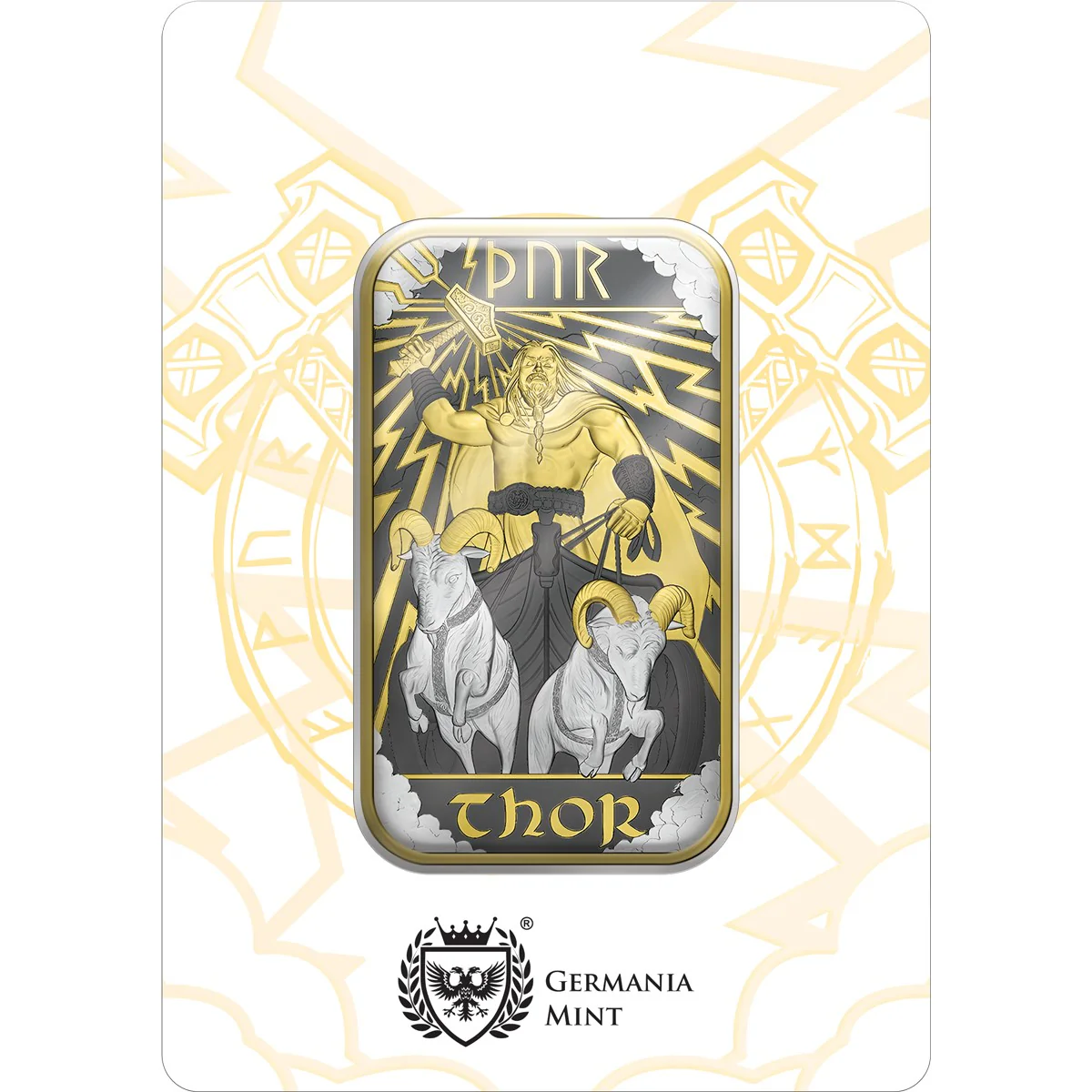 Germania Mint Norse Gods – Special Edition Silver Bar Set of 3x 1oz Silver Bars - Image 3