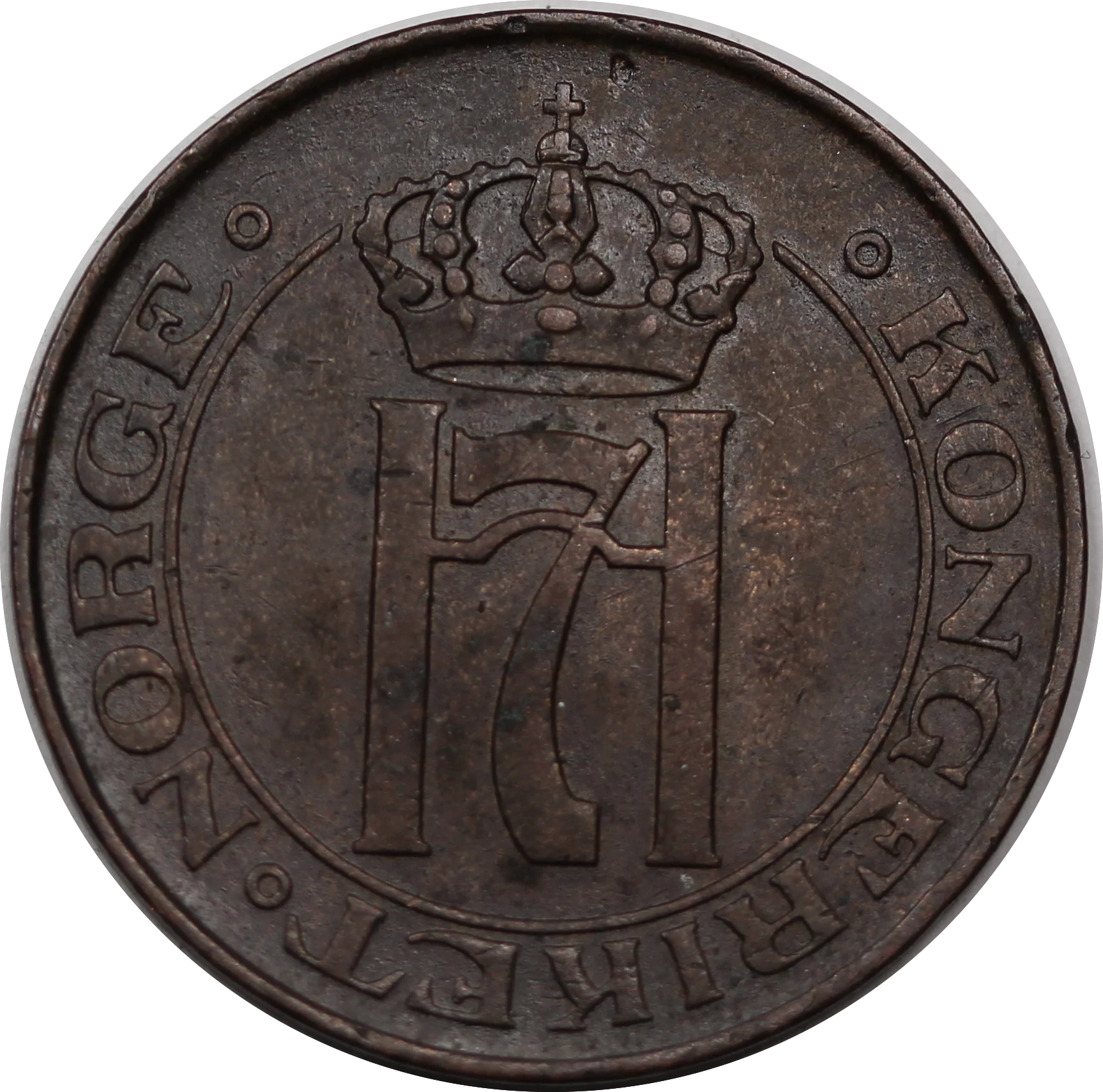 Norway 1911 5 Ore VF