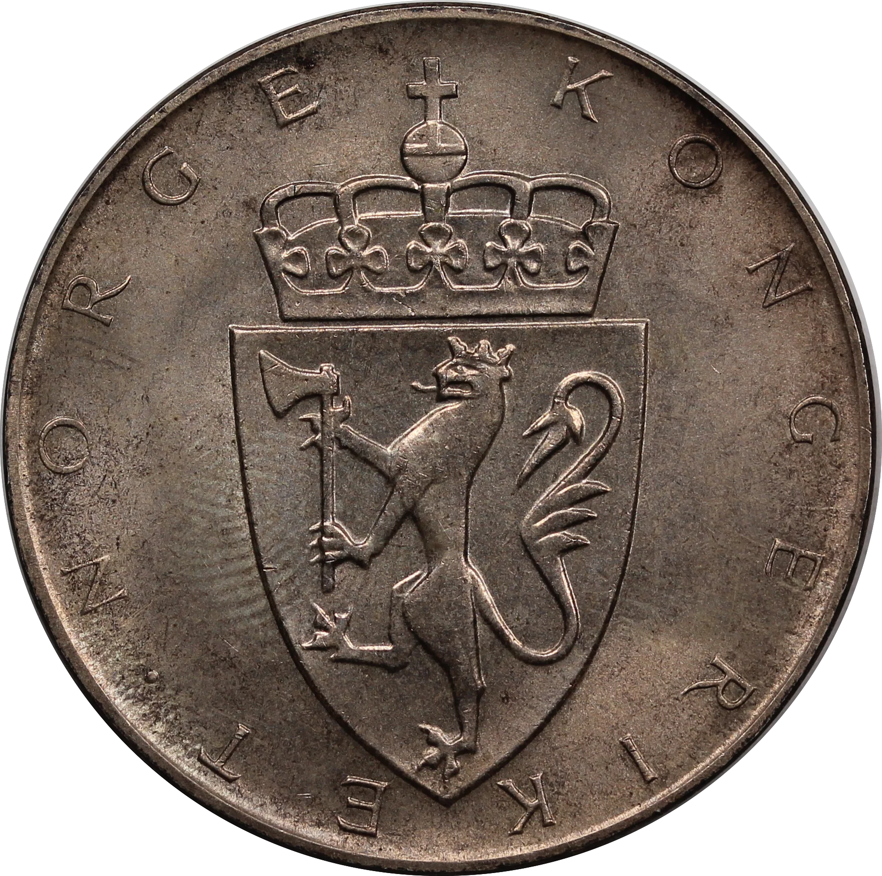 Norway 1964 10 Kroner UNC - Image 2