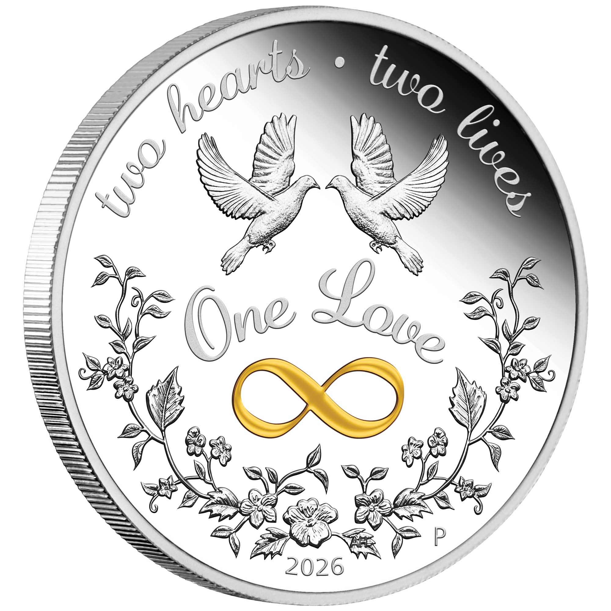 One Love 2026 1oz Silver Proof Coloured Coin
