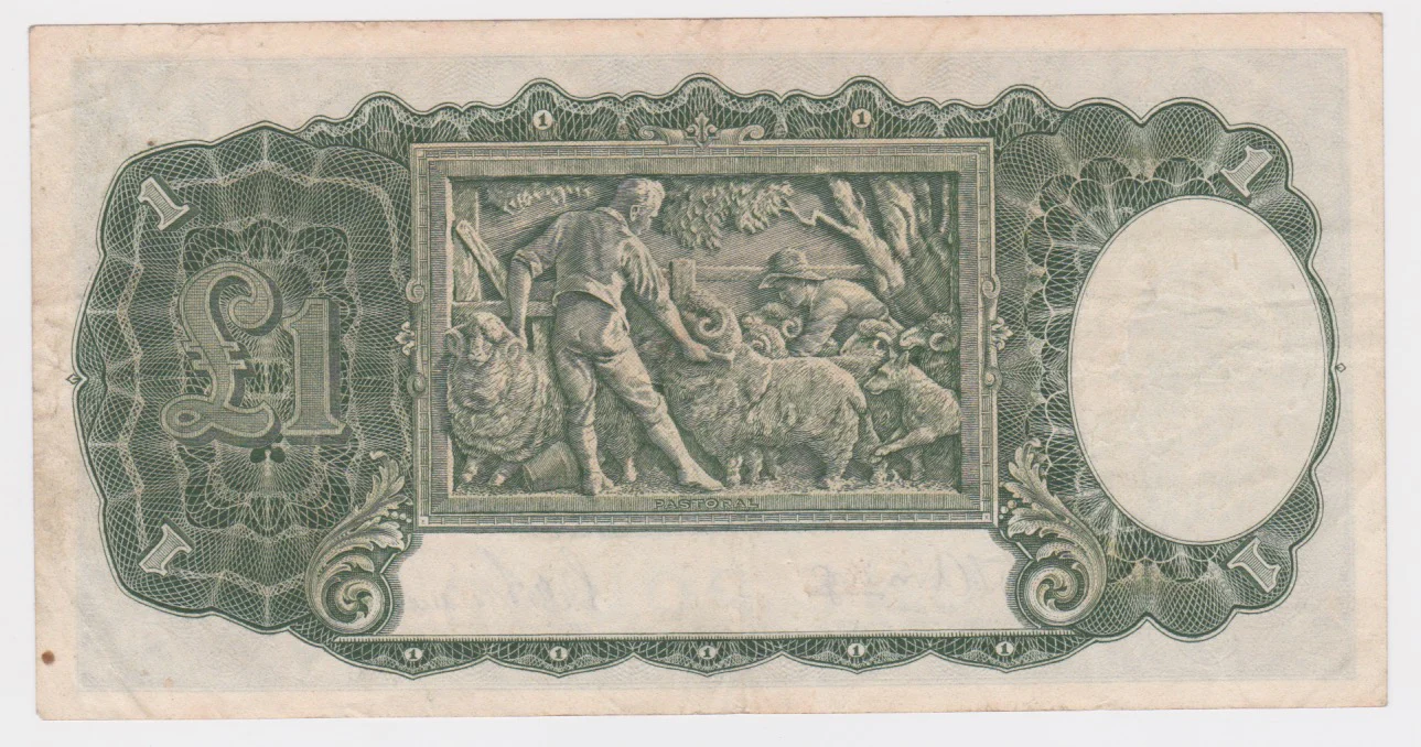One Pound 1942 Armitage/McFarlane gFine - Image 2