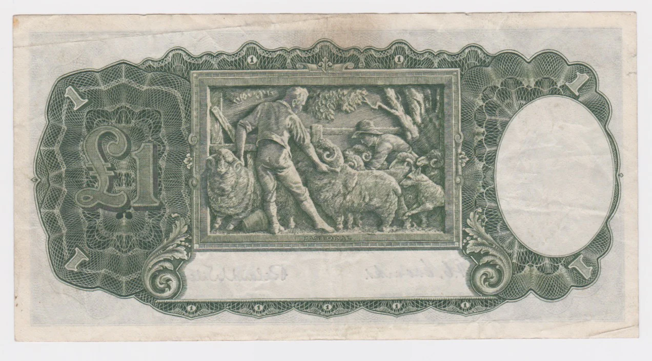 One Pound 1952 Coombs/Wilson Fine - Image 2