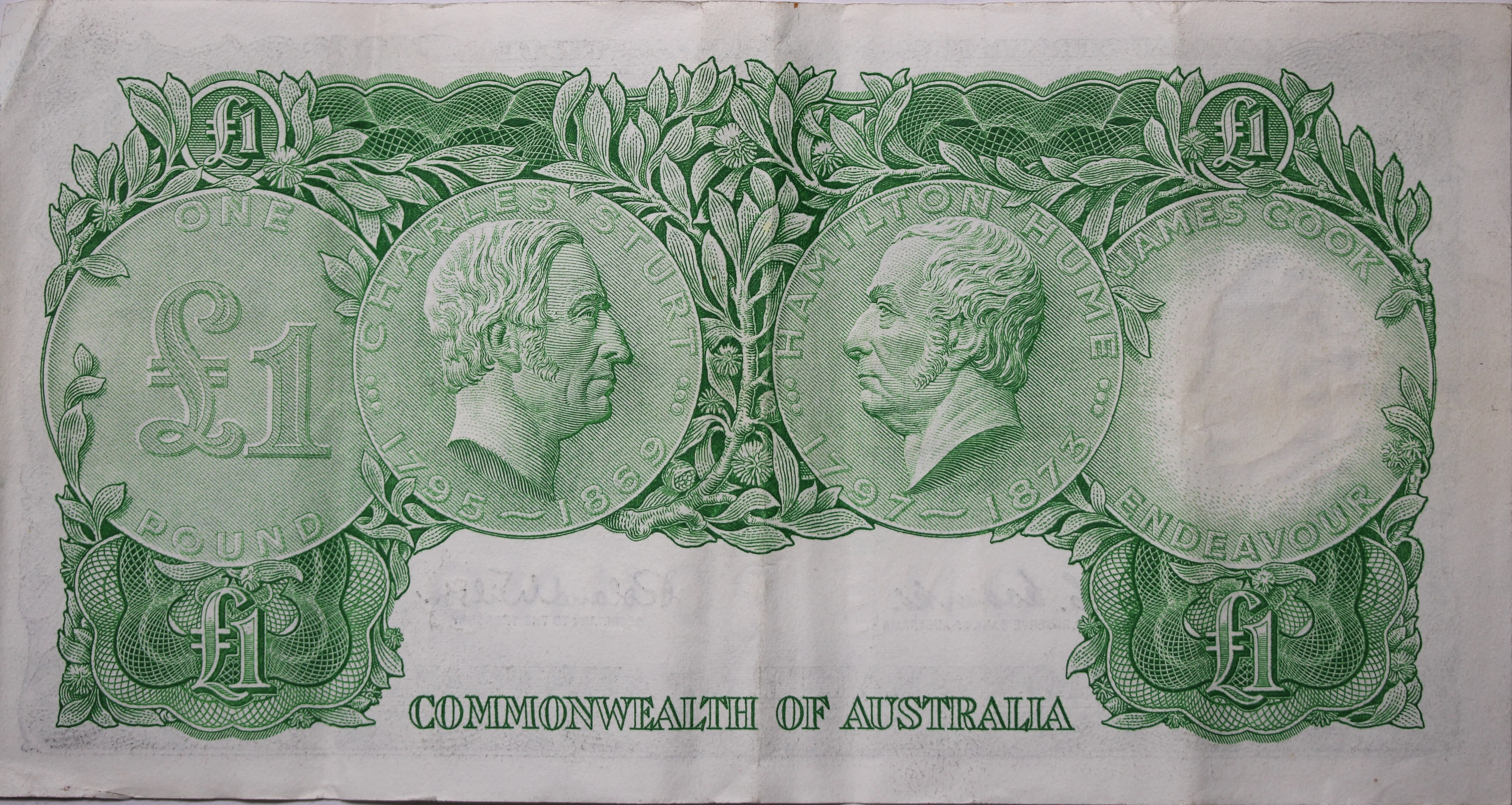 One Pound 1961 Coombs/Wilson Last Prefix aVF - Image 2