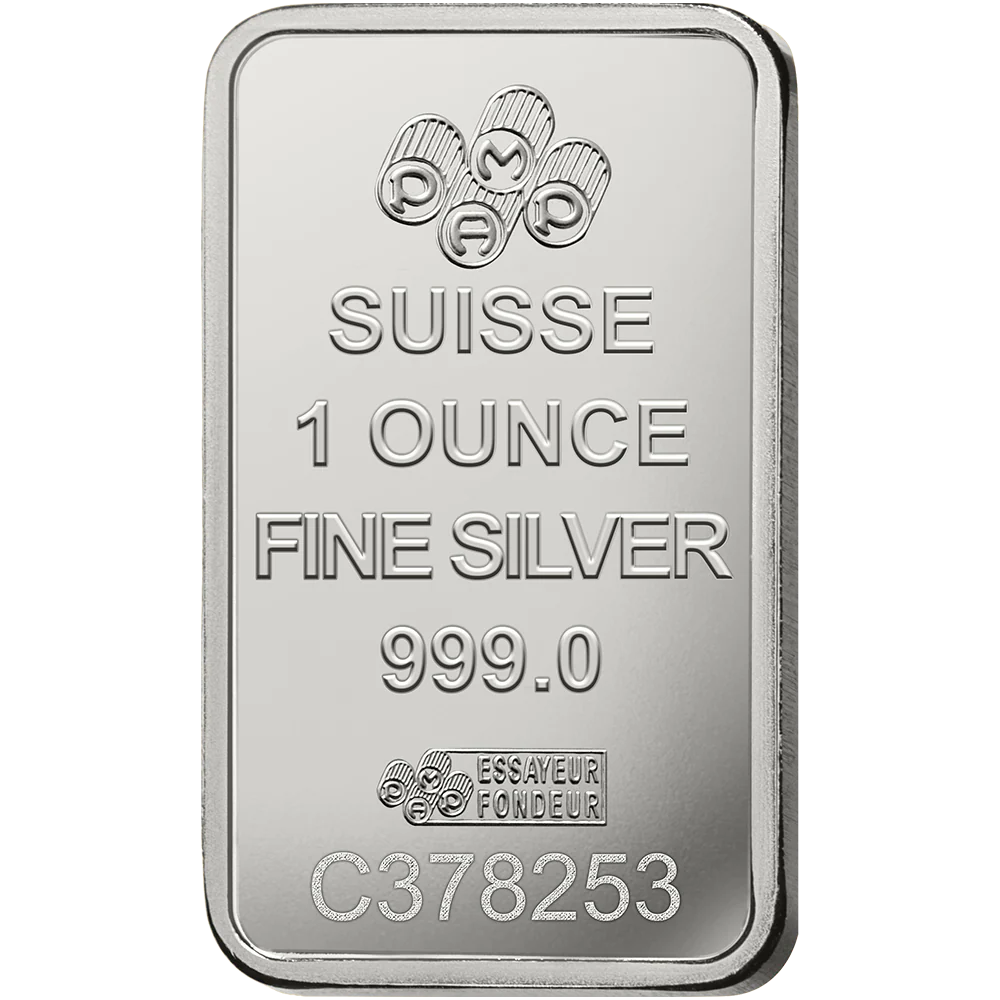 PAMP 1oz Silver Lady Fortuna Minted Bar - Image 2