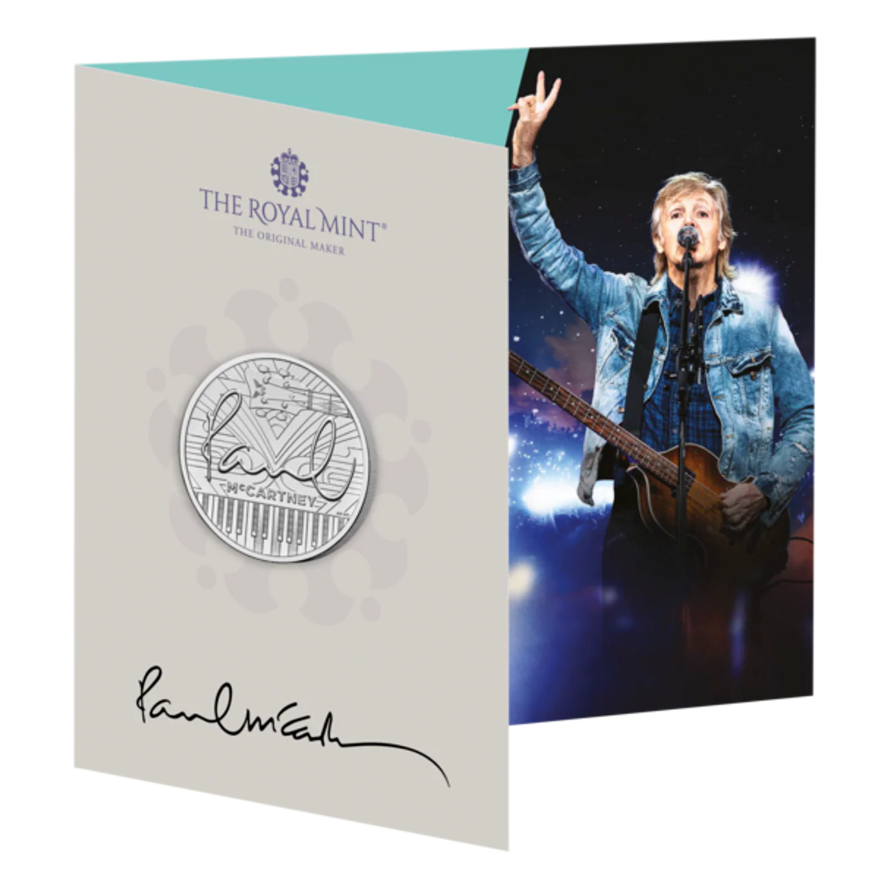 Paul McCartney 2024 UK £5 Brilliant Uncirculated Coin