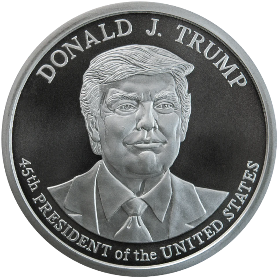 President Donald J. Trump 5oz Silver Round