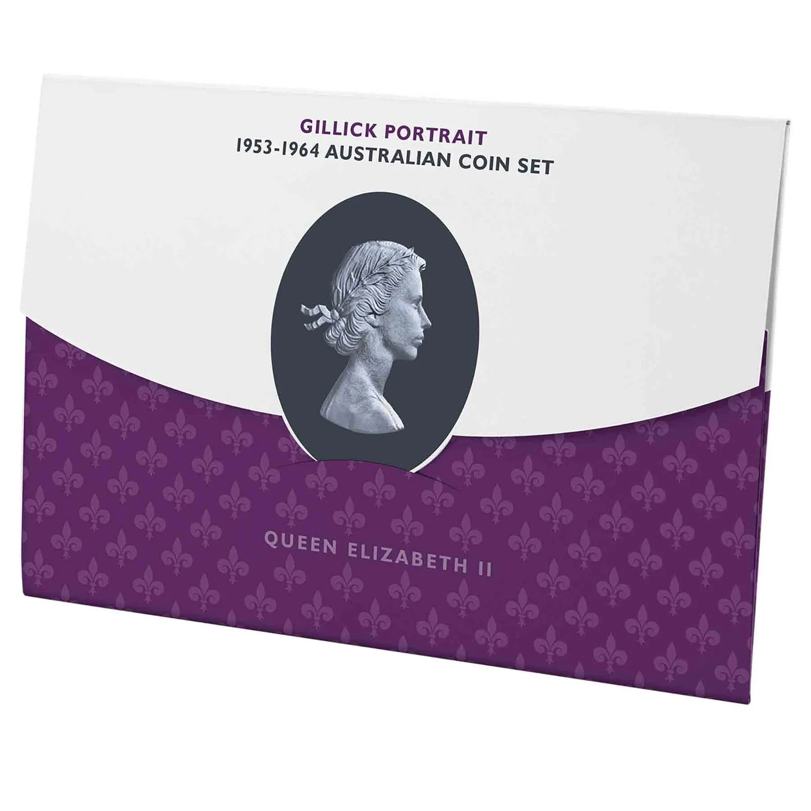 Queen Elizabeth II Mary Gillick Portrait 6-Coin Set - Image 2
