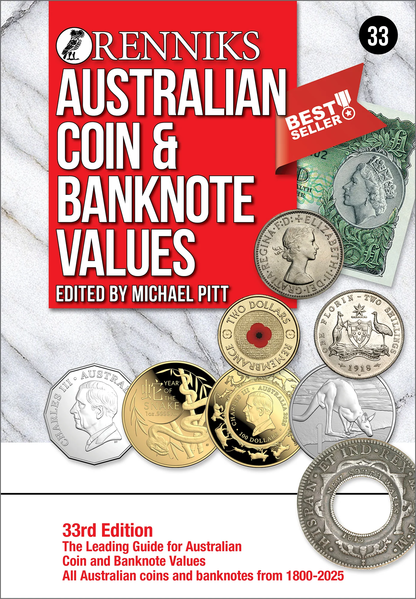 Renniks Australian Coin & Banknote Values 33rd Edition, Softcover - Image 2