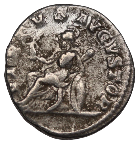 Rome Caracalla Silver Denarius 193-217AD VF - Image 2
