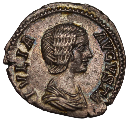 Rome Julia Domna Silver Denarius 193-217AD gVF