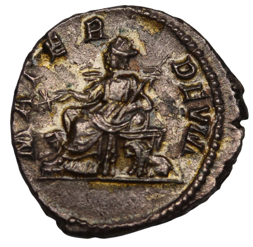 Rome Julia Domna Silver Denarius 193-217AD gVF - Image 2