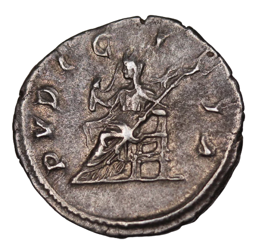 Rome Julia Maesa (AD 218-220) Silver Denarius aEF - Image 2