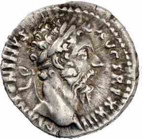 Rome Marcus Aurelius, Silver Denarius 168-169AD aEF