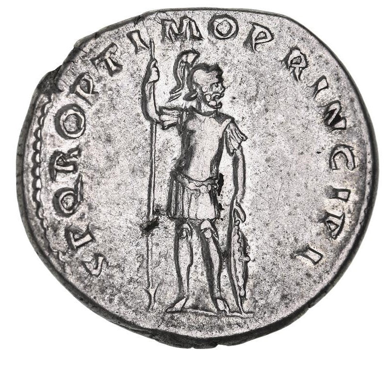 Rome Trajan Silver Denarius 98-117AD aEF - Image 2