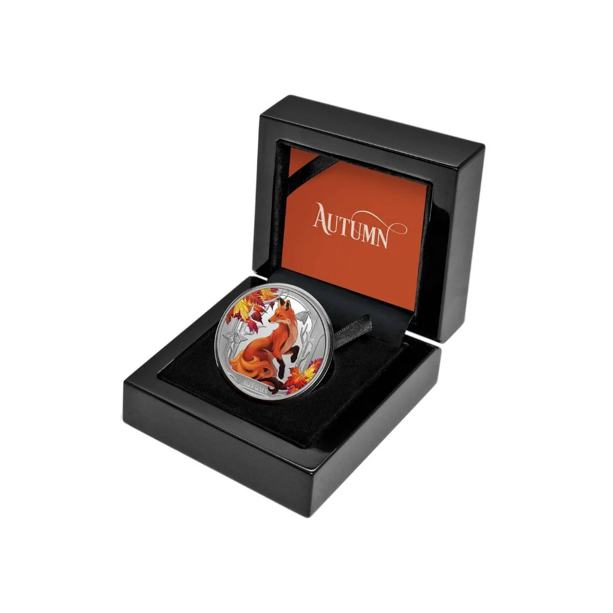 Seasons 2024 $1 Autumn 1oz Silver Proof Coin - Image 2
