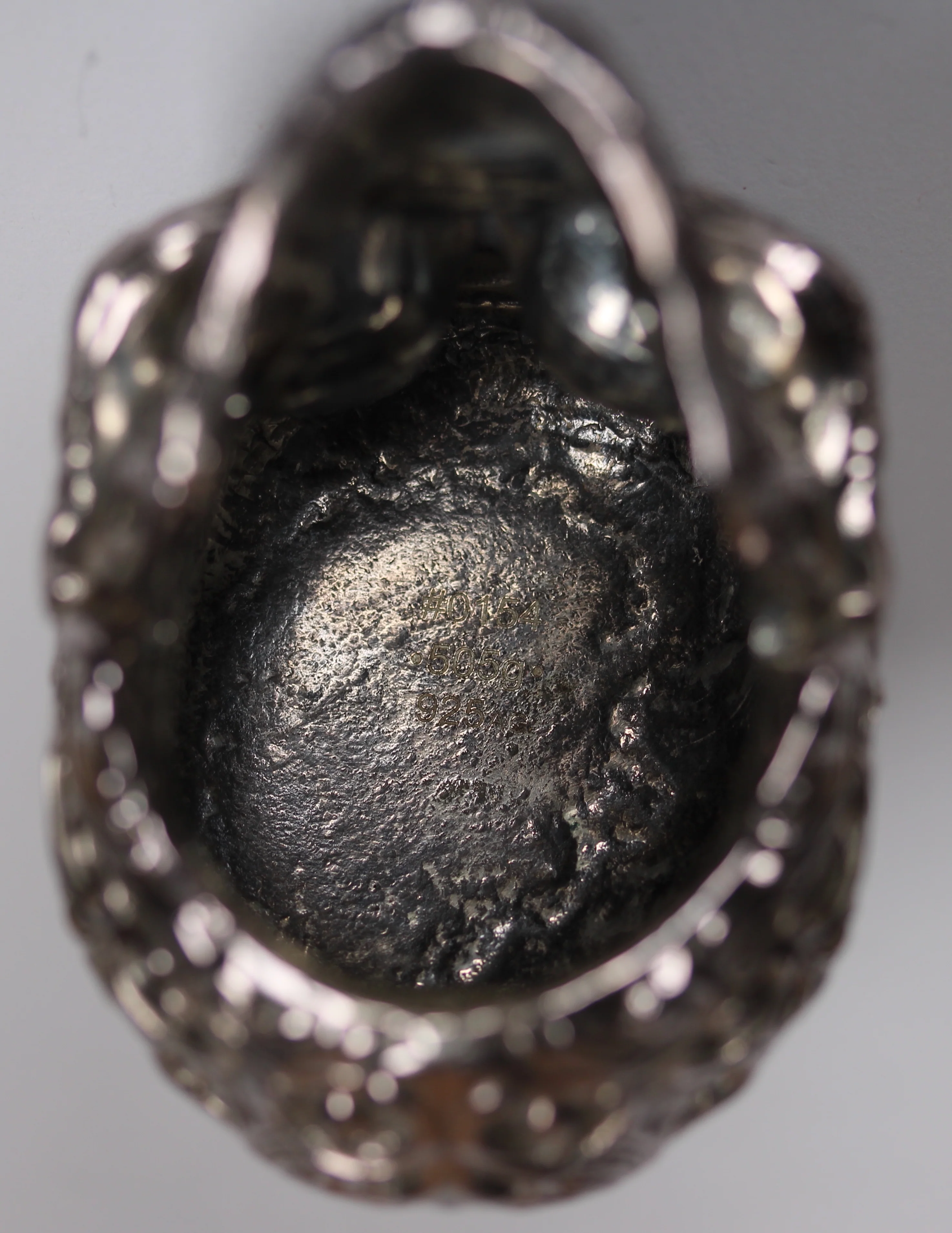 Skull of the Dead - Sterling Silver Statue 15oz (505g) - Image 3