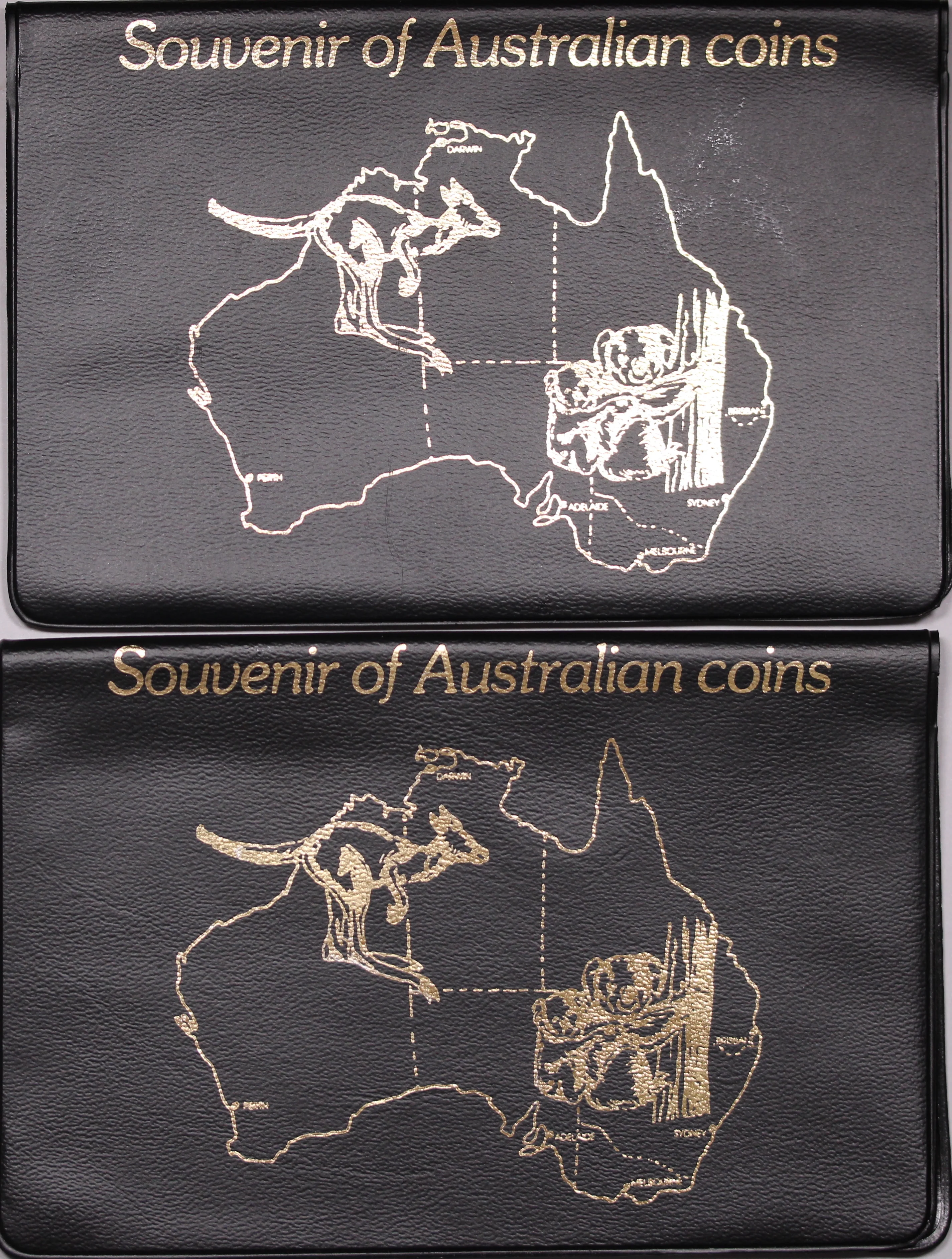 Souvenir of Australian Coins Pre-Decimal and Decimal Pair - Image 2