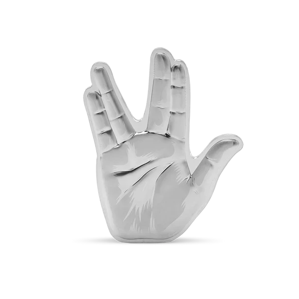 Star Trek - The Vulcan Salute 1oz Silver Coin - Image 2
