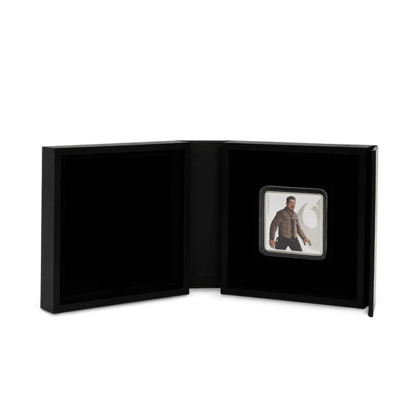 Star Wars™ Finn™ and Poe Dameron™ 1oz Silver Coin - Image 3