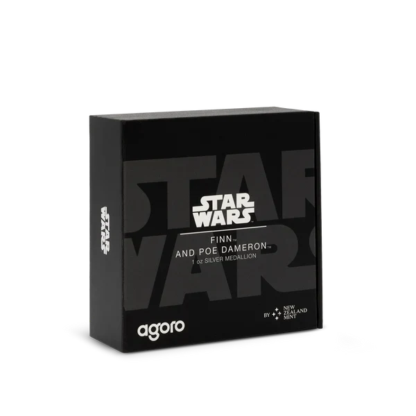 Star Wars™ Finn™ and Poe Dameron™ 1oz Silver Coin - Image 4