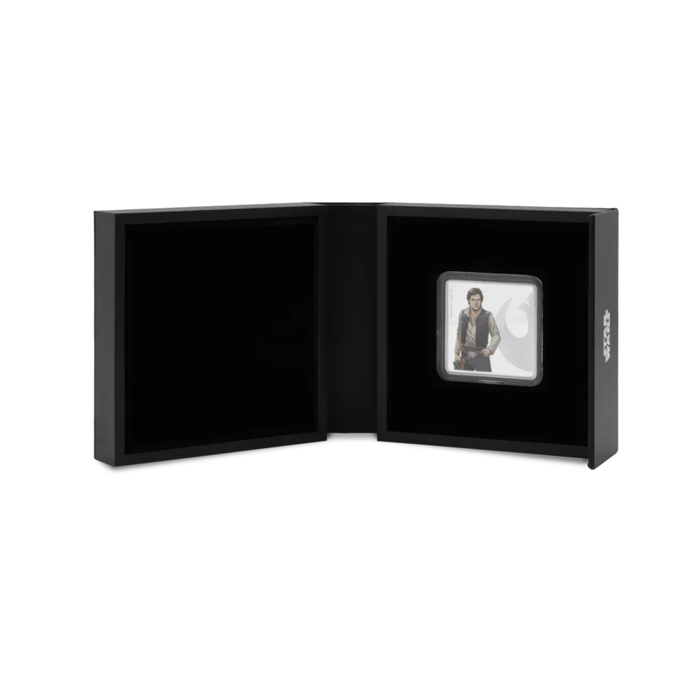 Star Wars™ Han Solo™ and Chewbacca™ - 1oz Silver Collectible Medallion - Image 4