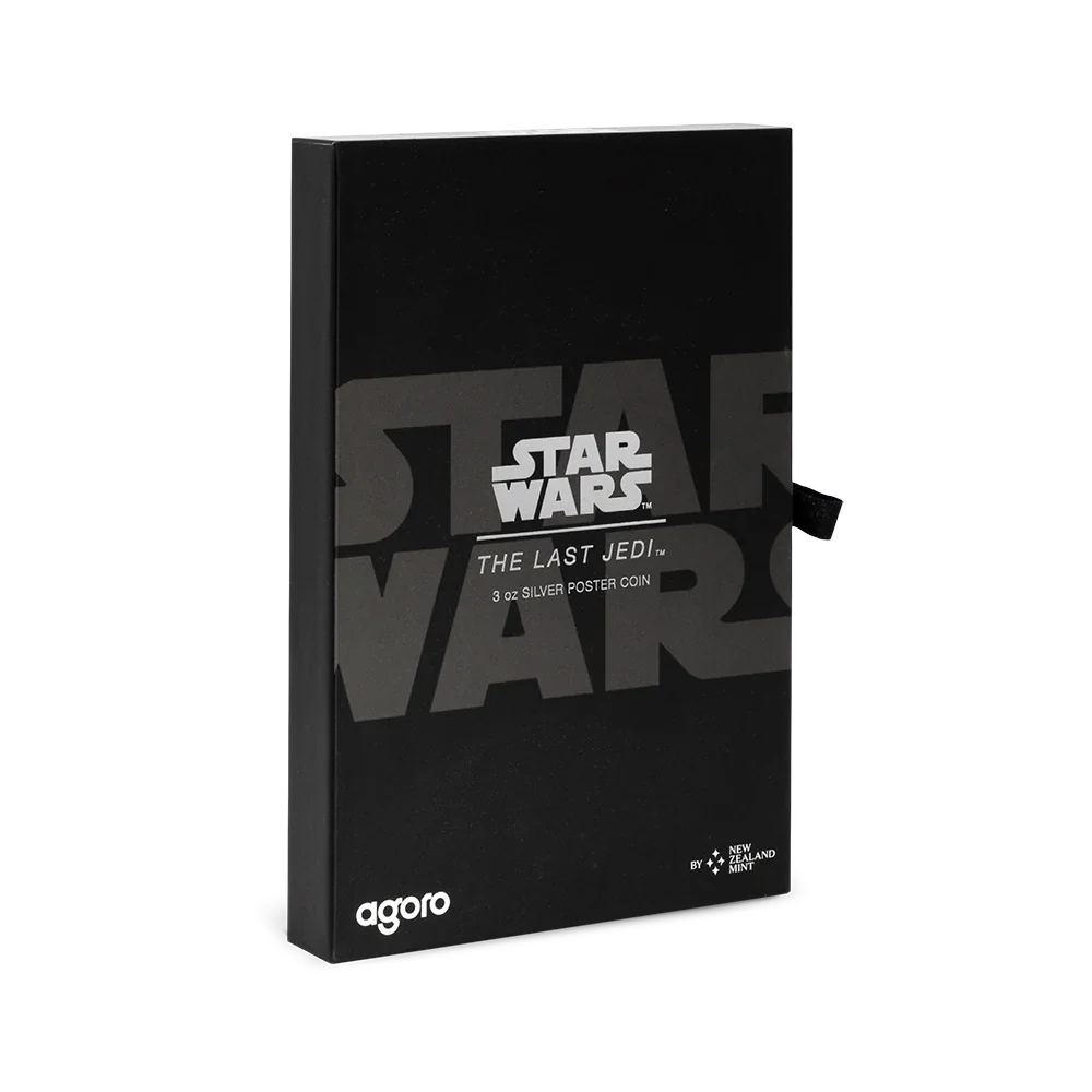 Star Wars™ The Last Jedi™ 3oz Silver Collectible Coin - Image 2