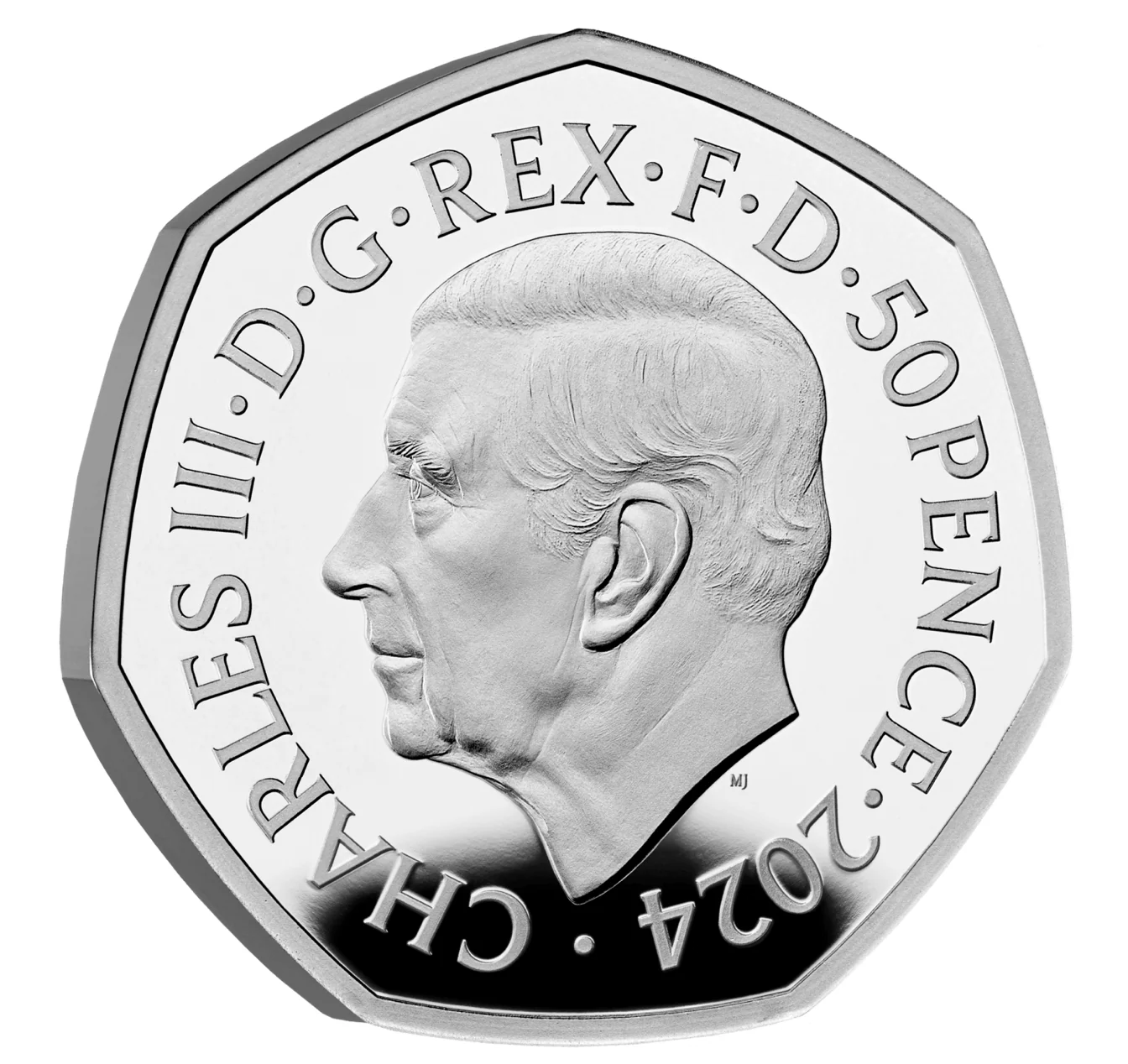 Stegosaurus 2024 UK 50p Silver Proof Coloured Coin - Image 2