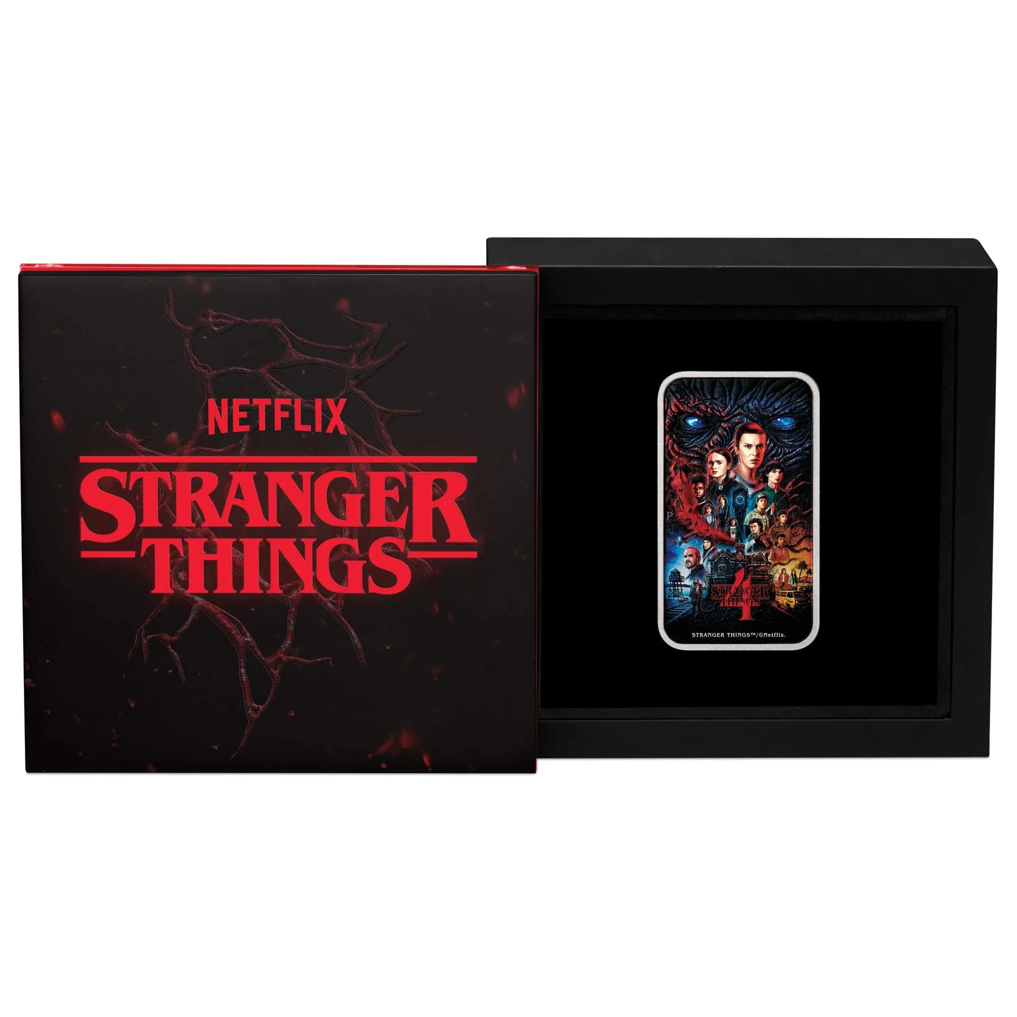 Stranger Things - Season 4 2026 1oz Silver Rectangular Coloured Coin - Image 4