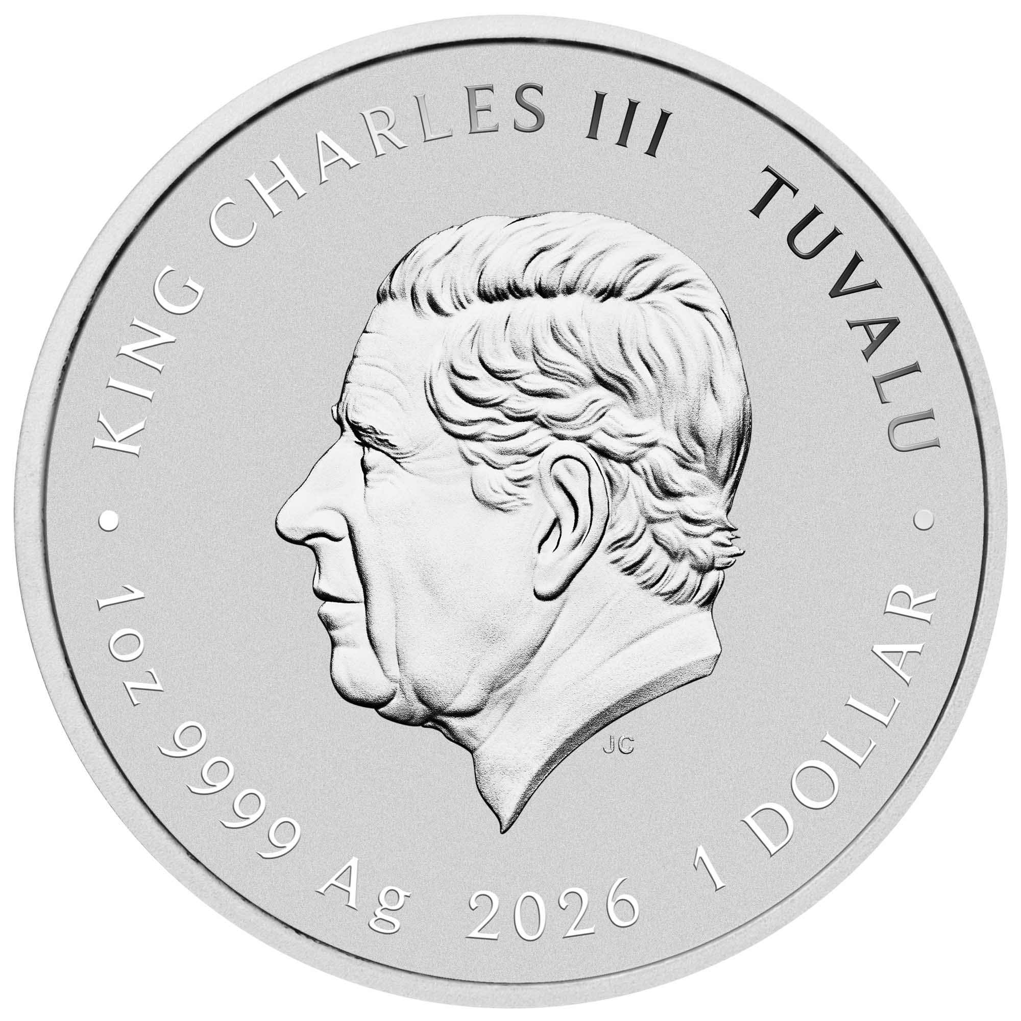 Stranger Things - The Upside Down 2026 1oz Silver Coloured Coin - Image 3