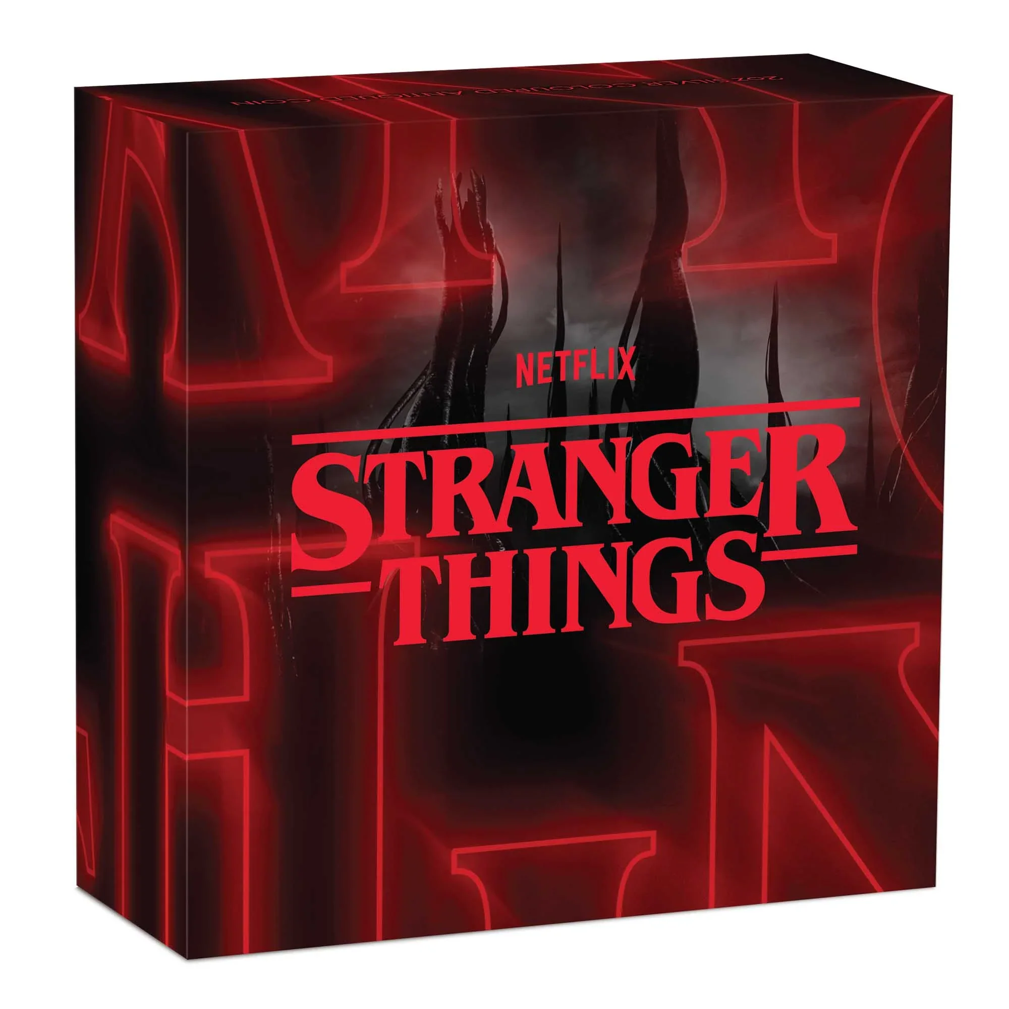Stranger Things Villains 2026 2oz Silver Antiqued Coloured Coin - Image 5