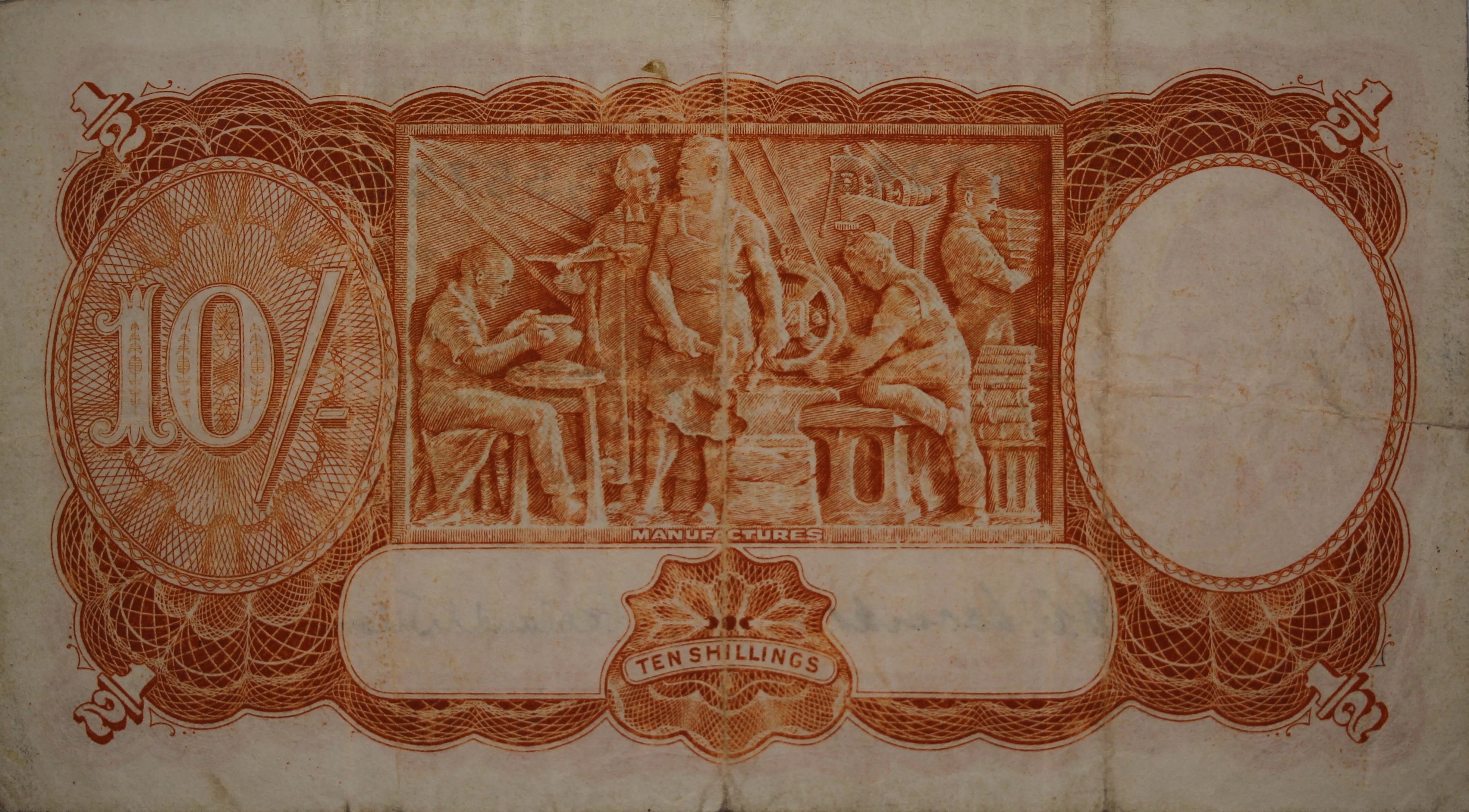 Ten Shillings 1952 Coombs/Wilson gFine - Image 2