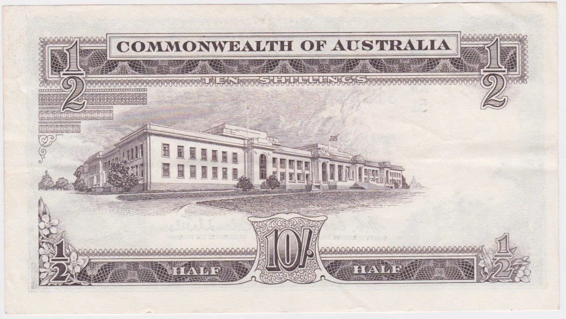 Ten Shillings 1961 Coombs/Wilson VF - Image 2