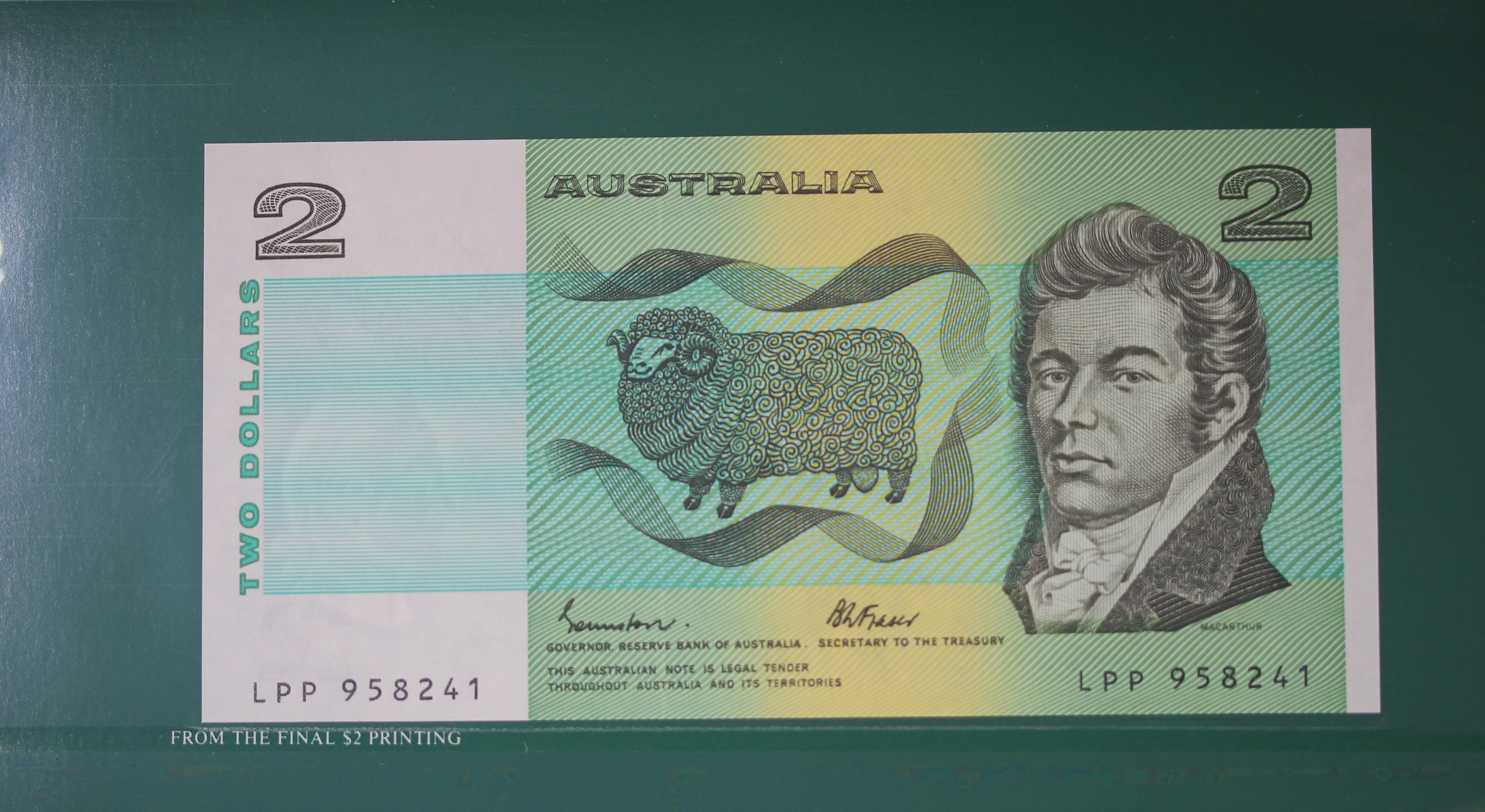 The $2 Banknote Collectors NPA Folder - Image 2