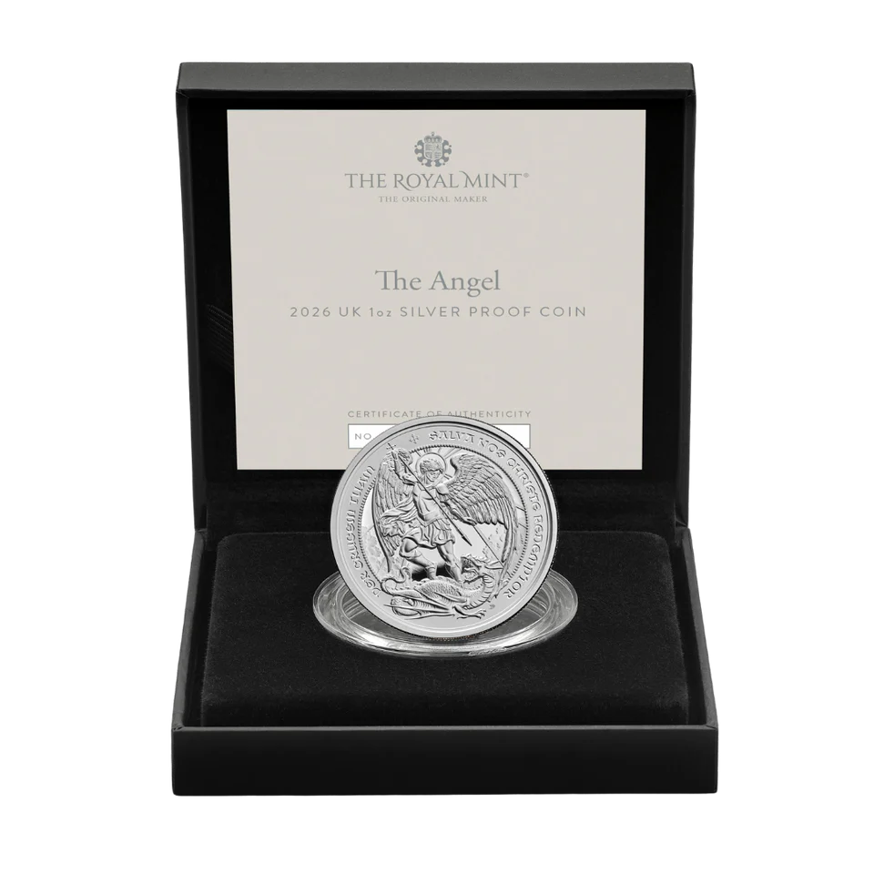 The Angel 2026 UK 1oz Silver Proof Coin - Image 5