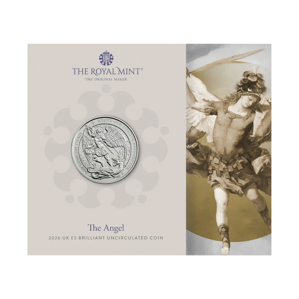The Angel 2026 UK £5 Brilliant Uncirculated Coin