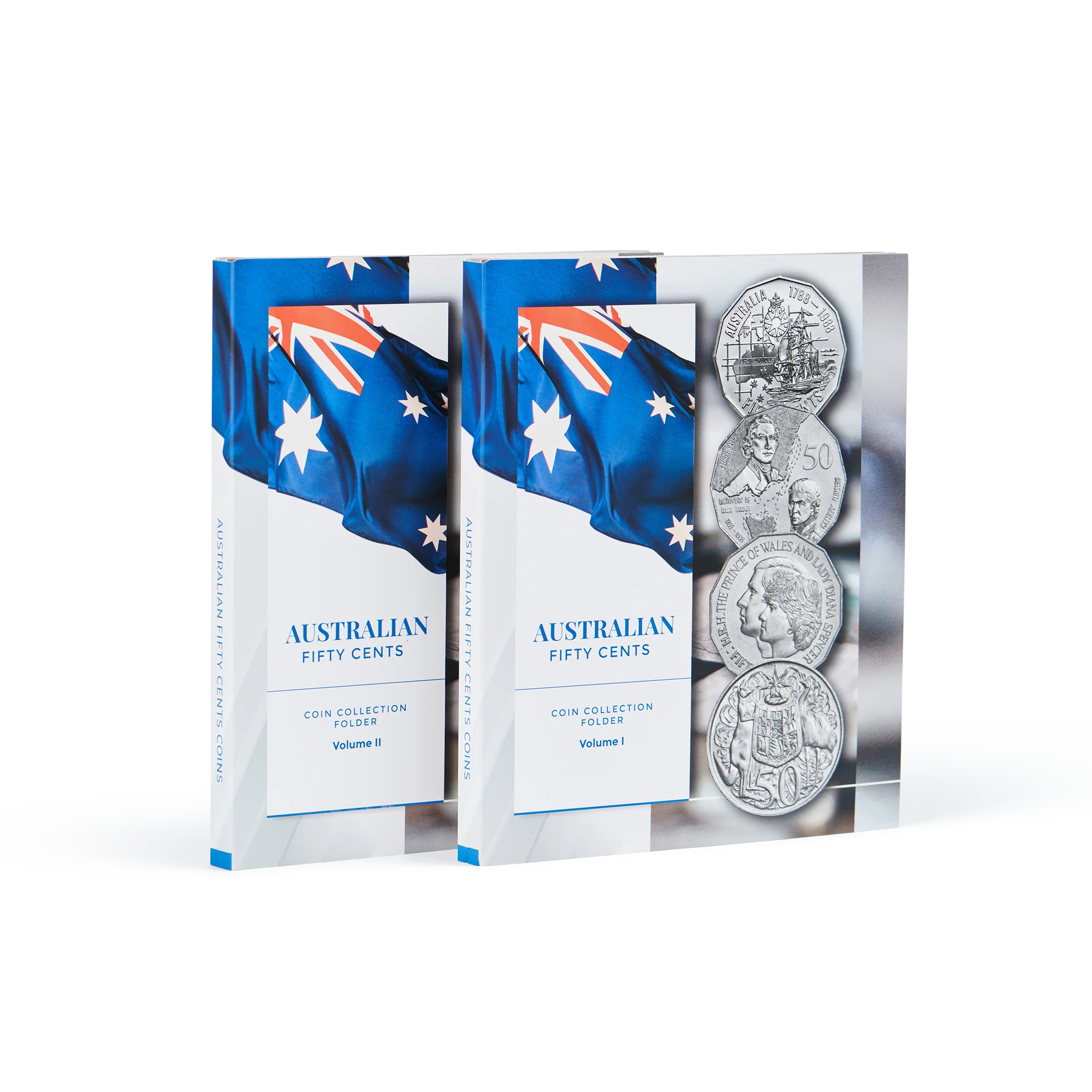 The Australian 50c Coin Collection Folder (Volumes I and II)