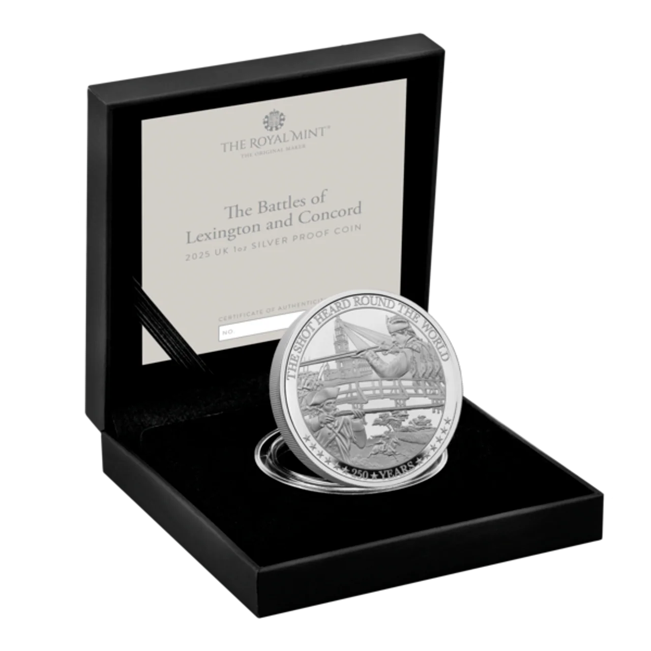 The Battle of Independence 2025 1oz Silver Proof Coin - Image 3