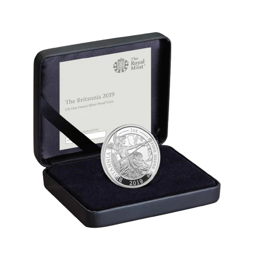 The Britannia 2019 UK One Ounce Silver Proof Coin - Image 2