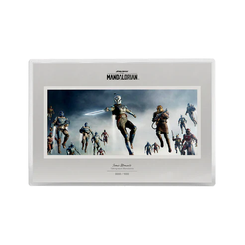 The Mandalorian™ - Taking back Mandalore 1 oz Silver Collectible Foil