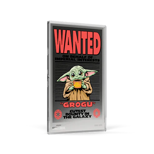 The Mandalorian™ - Wanted: Grogu 5g Silver Collectible Foil - Image 2