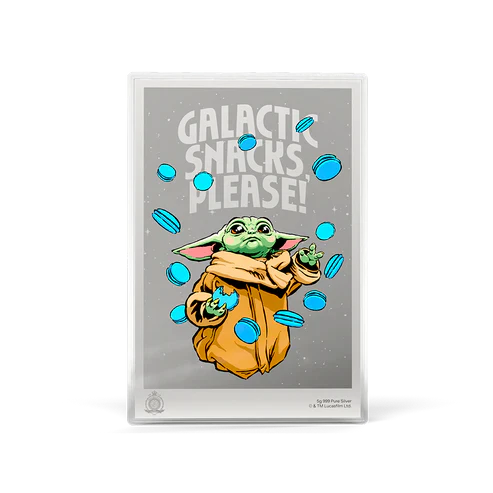 The Mandalorian™ - Wanted: Grogu 5g Silver Collectible Foil - Image 3