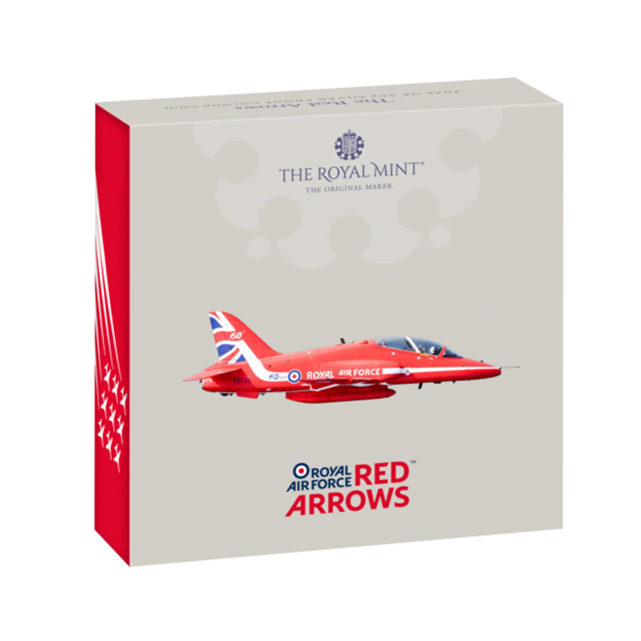 The Red Arrows 2025 UK 50p Silver Proof Colour Coin - Image 4