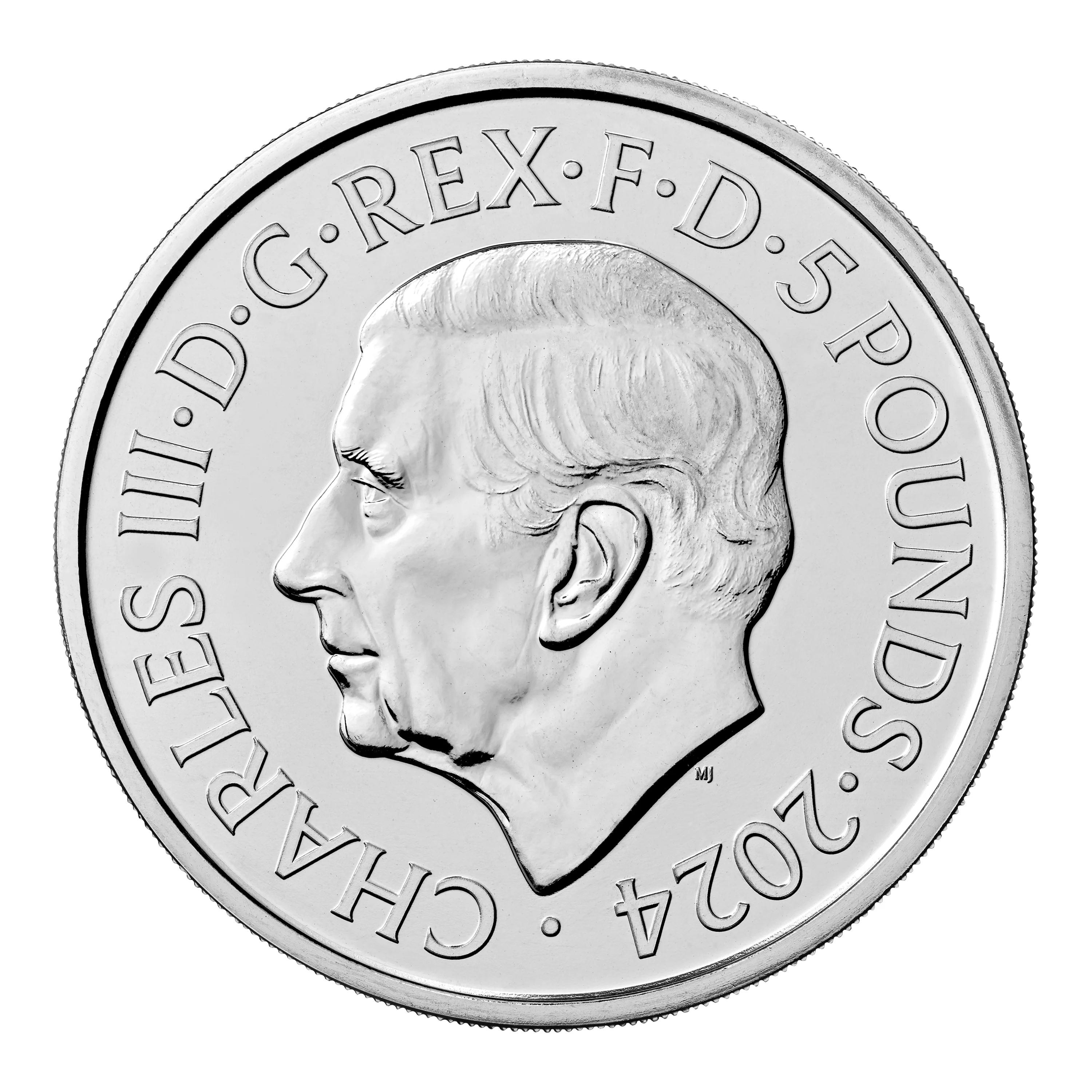 The Royal Tudor Beasts The Tudor Dragon 2024 UK £5 Brilliant Uncirculated Coin - Image 3