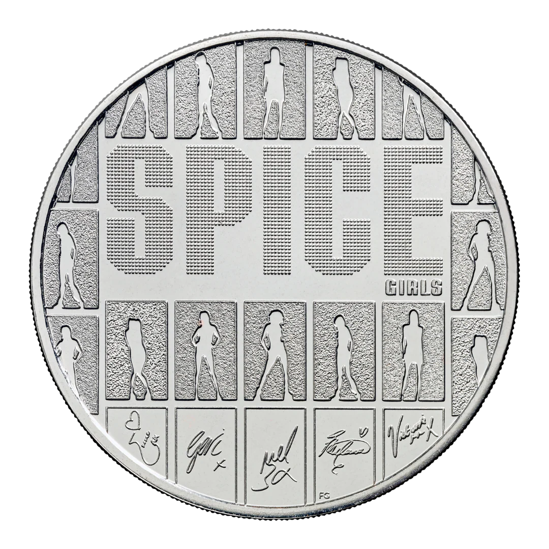 The Spice Girls 2026 UK £5 Brilliant Uncirculated Coin - Image 2