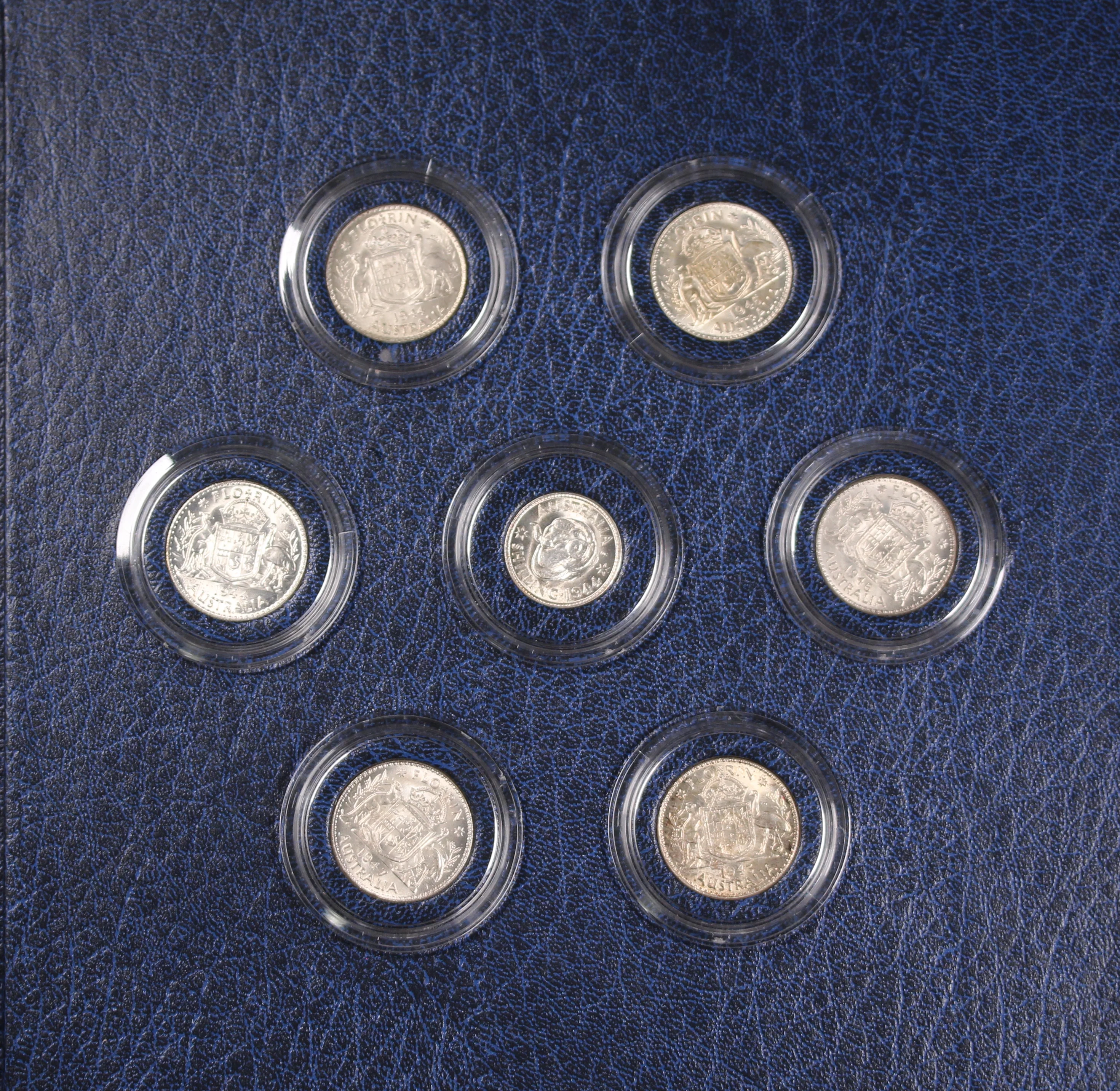 The Vienna Hoard Silver Pre Decimal Coin Presentation Folder - Image 2