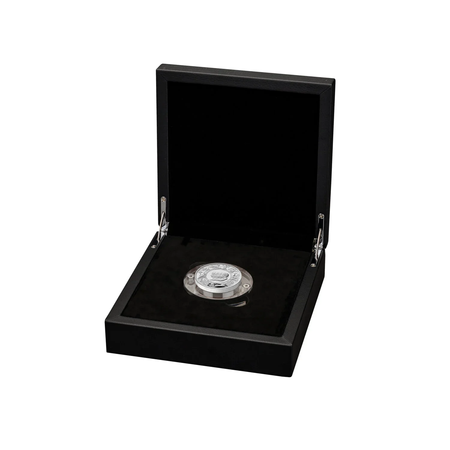 The Waterloo Medal Allied Leaders 2024 UK 2oz Silver Proof Coin - Image 2