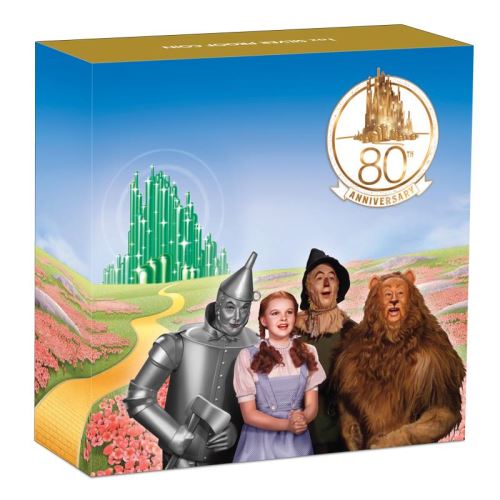 The Wizard of Oz 80th Anniversary 2019 1oz Silver Proof Coin - Image 4