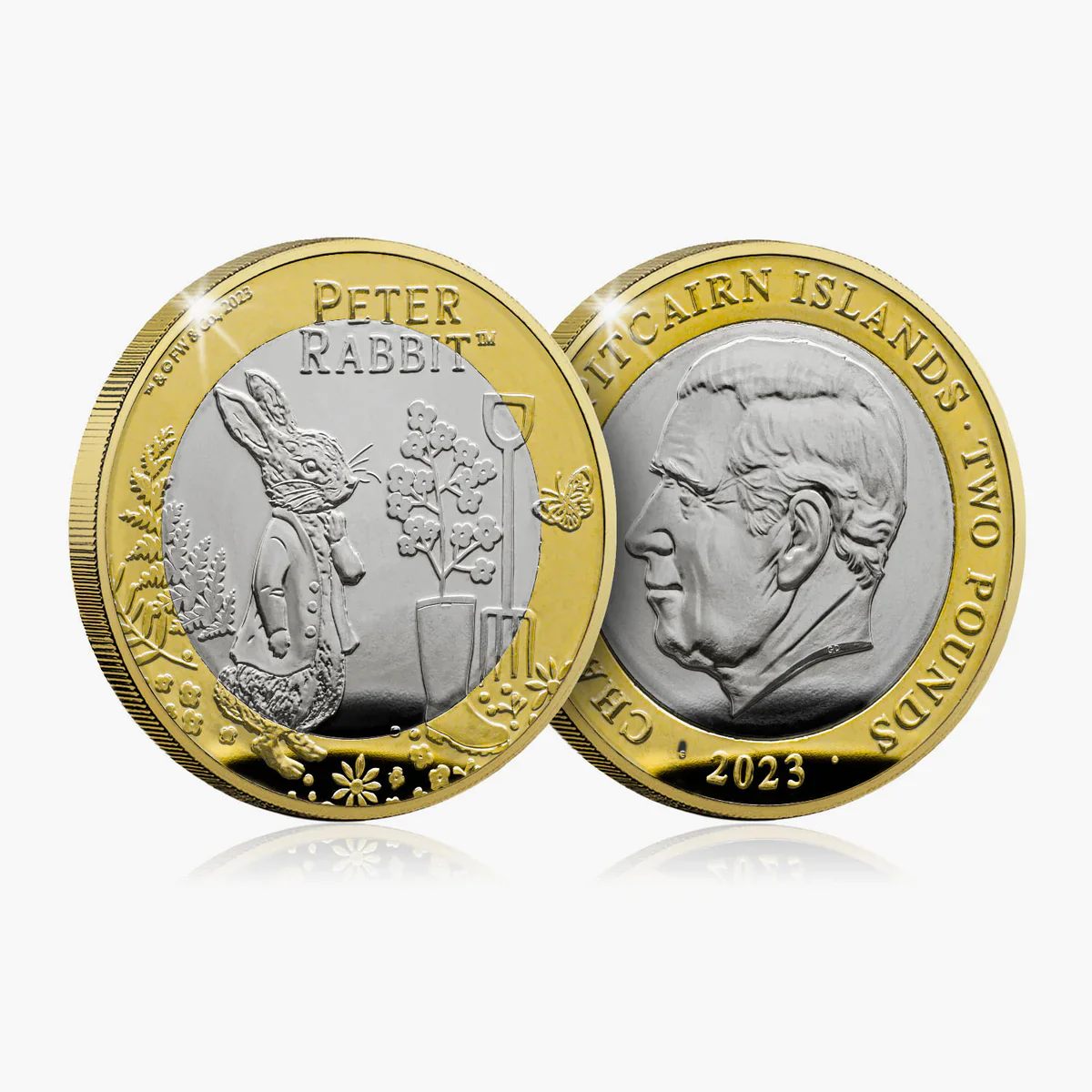 The World of Peter Rabbit 2023 BU Coin Collection - Image 5